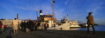 Tourboat Moored At A Dock, Helsinki, Finland by Panoramic Images