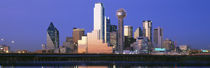Night, Cityscape, Dallas, Texas, USA von Panoramic Images
