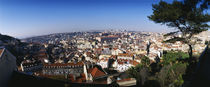 Aerial view of a city, Lisbon, Portugal von Panoramic Images