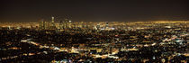Aerial view of a cityscape, Los Angeles, California, USA 2010 von Panoramic Images