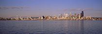 City viewed from Alki Beach, Seattle, King County, Washington State, USA 2010 by Panoramic Images