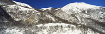 Mountains covered with snow, Apennines, Umbria, Italy von Panoramic Images