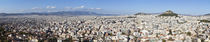 High angle view of a city, Plaka, Athens, Greece by Panoramic Images