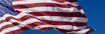 Close-up of an American flag fluttering, USA von Panoramic Images
