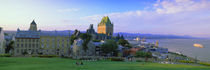 Grand hotel in a city, Chateau Frontenac Hotel, Quebec City, Quebec, Canada by Panoramic Images