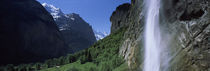 Mt Jungfrau, Lauterbrunnen Valley, Bernese Oberland, Berne Canton, Switzerland by Panoramic Images