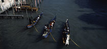 Tourists in Gondolas, Grand Canal, Venice, Veneto, Italy by Panoramic Images