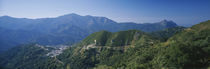 High angle view of mountains, Benarraba, Gibraltar, Andalusia, Spain by Panoramic Images