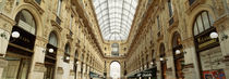 Interiors of a hotel, Galleria Vittorio Emanuele II, Milan, Italy by Panoramic Images