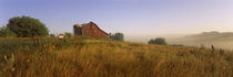 Barn in a field, Iowa County, near Dodgeville, Wisconsin, USA von Panoramic Images