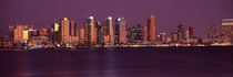 Buildings at the waterfront, San Diego, California, USA 2010 by Panoramic Images