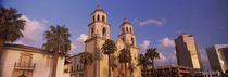 Low angle view of a cathedral, St. Augustine Cathedral, Tucson, Arizona, USA von Panoramic Images