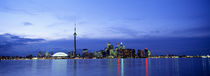 Buildings at the waterfront, CN Tower, Toronto, Ontario, Canada by Panoramic Images