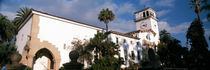 Low angle view of a courthouse, Santa Barbara, California, USA von Panoramic Images