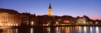 Buildings at the waterfront, Zurich, Switzerland by Panoramic Images