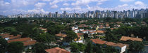 High Angle View Of Buildings In A City, Sao Paulo, Brazil von Panoramic Images
