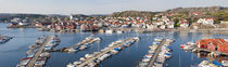 Boats at a harbor, Skarhamn, Tjorn, Bohuslan, Vastra Gotaland County, Sweden von Panoramic Images
