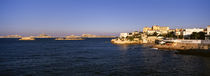 Buildings at the waterfront, Marseille, France by Panoramic Images