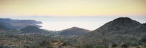 Hills on the coast, Aegina, Saronic Gulf Islands, Attica, Greece von Panoramic Images