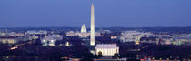 High angle view of a city, Washington DC, USA by Panoramic Images