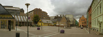 Buildings in a city, Christiania Torv, Kristiansand, Oslo, Norway by Panoramic Images