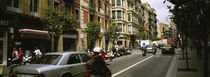 Traffic On A Road, Barcelona, Spain by Panoramic Images