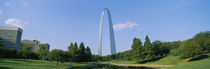 Low angle view of a monument, St. Louis, Missouri, USA by Panoramic Images