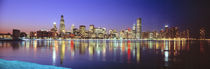 USA, Illinois, Chicago, night by Panoramic Images