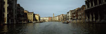 Buildings along a canal, Rialto Bridge, Grand Canal, Venice, Veneto, Italy by Panoramic Images