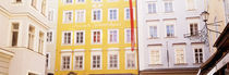 Austria, Salzburg, Mozart's Birthplace, Low angle view of the apartments by Panoramic Images