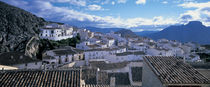 High angle view of buildings in a town, Velez Blanco, Andalucia, Spain by Panoramic Images