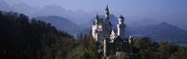 Castle on a hill, Neuschwanstein Castle, Bavaria, Germany by Panoramic Images