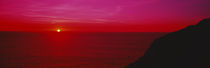 Sunset over the ocean, California, USA von Panoramic Images