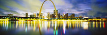 Evening, St Louis, Missouri, USA by Panoramic Images