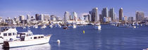 Buildings at the waterfront, San Diego, California, USA 2010 von Panoramic Images