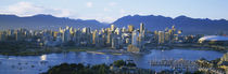 Skyscrapers at the waterfront, Vancouver, British Columbia, Canada by Panoramic Images