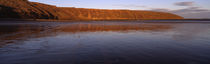 Reflection Of A Hill In Water, Filey Brigg, Scarborough, England, United Kingdom von Panoramic Images
