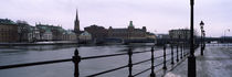 Buildings at the waterfront, Gamla Stan, Stockholm, Sweden by Panoramic Images