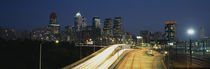 Traffic moving on a road, Philadelphia, Pennsylvania, USA by Panoramic Images