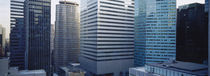 Skyscrapers in a city, Manhattan, New York City, New York State, USA by Panoramic Images