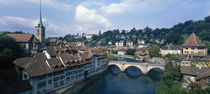 Panorama Print - Schweiz, Bern, Aare von Panoramic Images