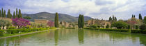 Pond at a villa, Hadrian's Villa, Tivoli, Lazio, Italy von Panoramic Images