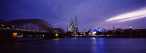 Rhine River, Cologne, North Rhine Westphalia, Germany by Panoramic Images