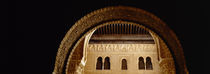 Close-up of an arch, Court Of Lions, Alhambra, Granada, Andalusia, Spain by Panoramic Images