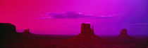 Rock formations on a landscape, Monument Valley, Arizona, USA by Panoramic Images