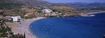 High angle view of a beach, Lindos, Rhodes, Greece by Panoramic Images