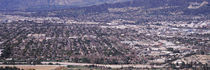 Aerial view of a cityscape, Burbank, Los Angeles County, California, USA 2010 by Panoramic Images