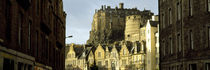 Low angle view of a castle, Edinburgh Castle, Edinburgh, Scotland by Panoramic Images
