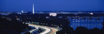 Traffic on the road, Washington Monument, Washington DC, USA by Panoramic Images
