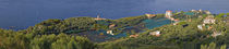 Aerial view of a town, Villa Angelina, Massa Lubrense, Campania, Italy von Panoramic Images